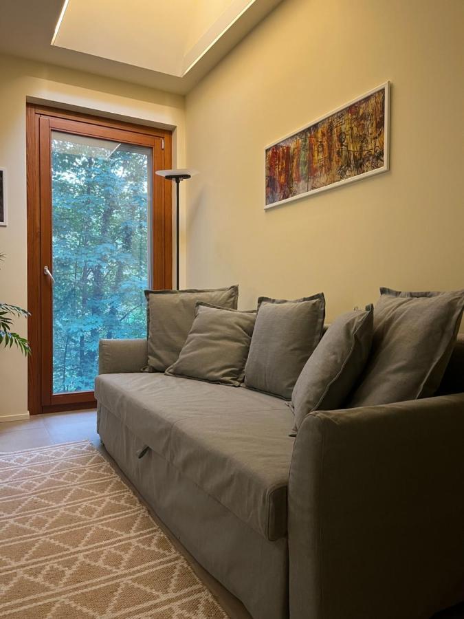 Verde Rame In Citta' Alta Con Garage Charme E Relax Apartment Bergamo Bagian luar foto