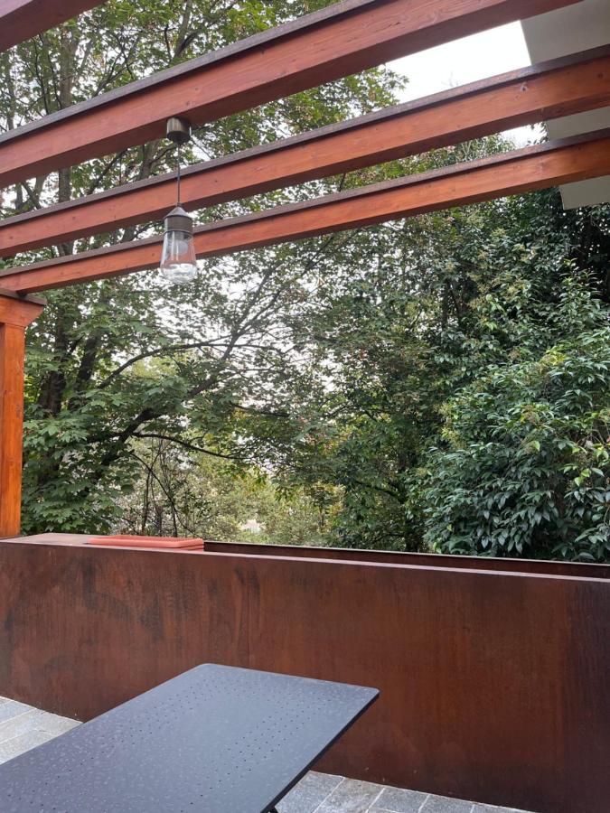Verde Rame In Citta' Alta Con Garage Charme E Relax Apartment Bergamo Bagian luar foto